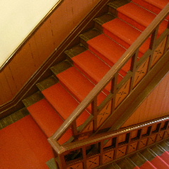 金沢近代文学館の階段