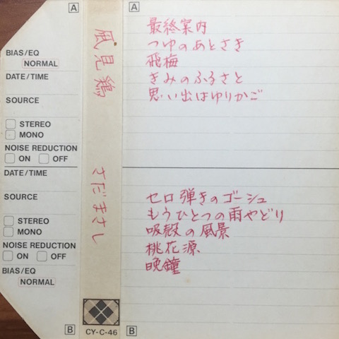 カセットテープ