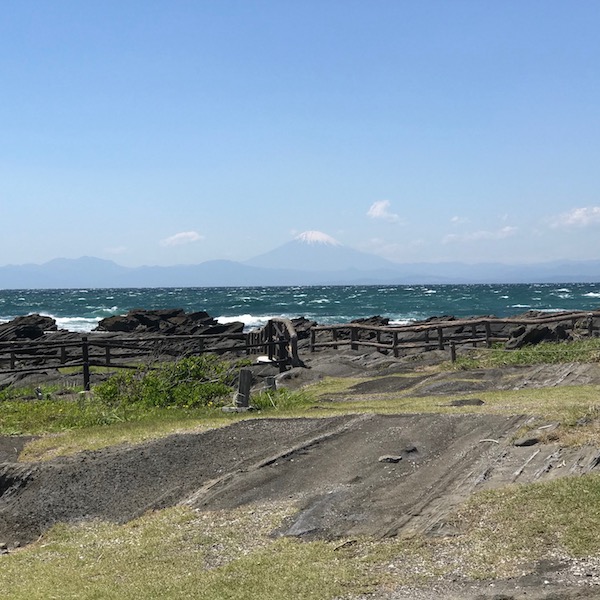 佐島から見る富士山