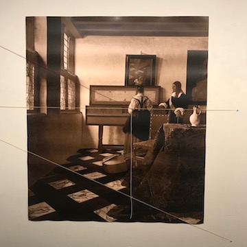 フェルメール作品の典型的な構図