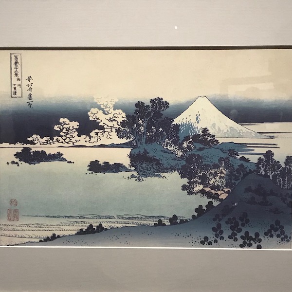 富嶽三十六景、江ノ島