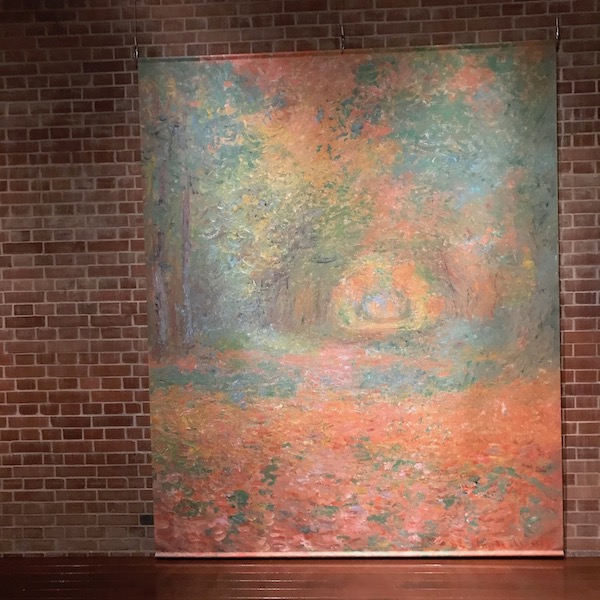 モネ、サン＝ジェルマンの森の中で