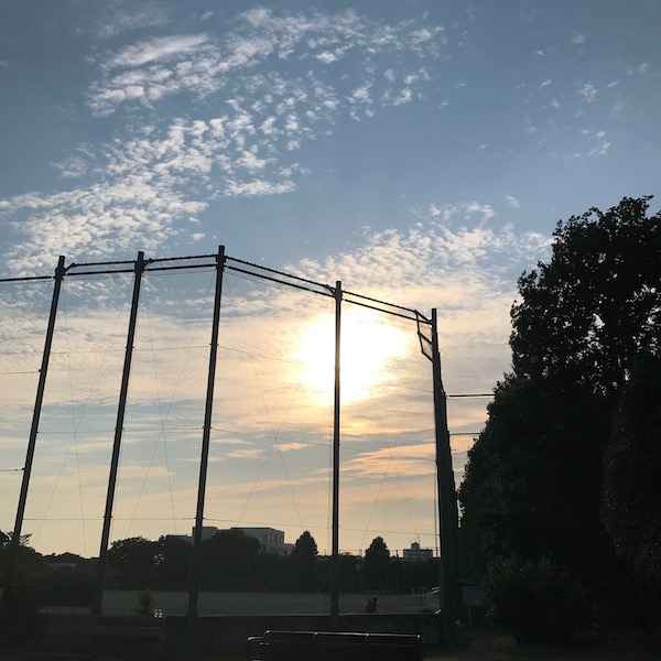 夏至の日の太陽