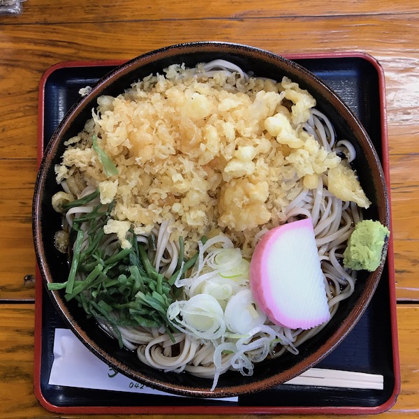 冷やしたぬきそば 中盛り