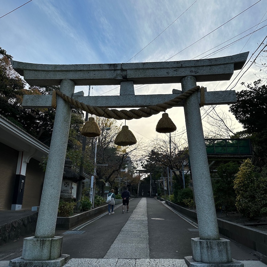 小動神社の鳥居