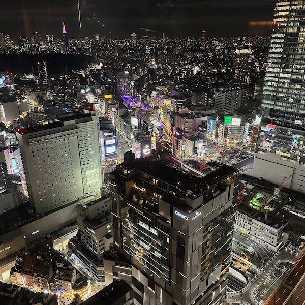 渋谷の夜景