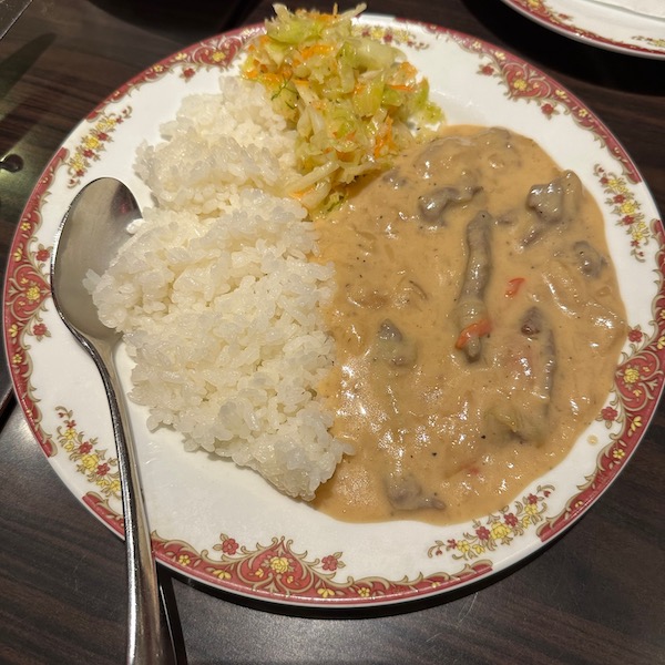 ビーフストロガノフ