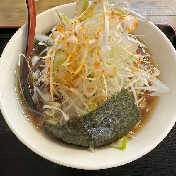 ネギラーメン