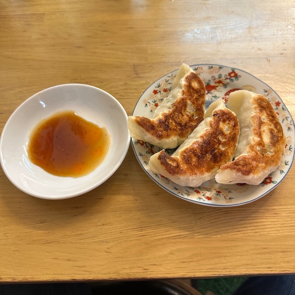 餃子3個