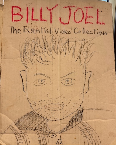 ビリー・ジョエルの似顔絵