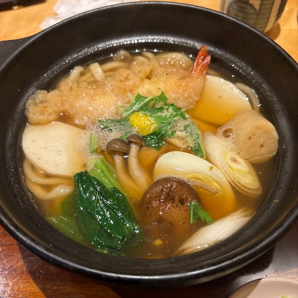 鍋焼きうどん