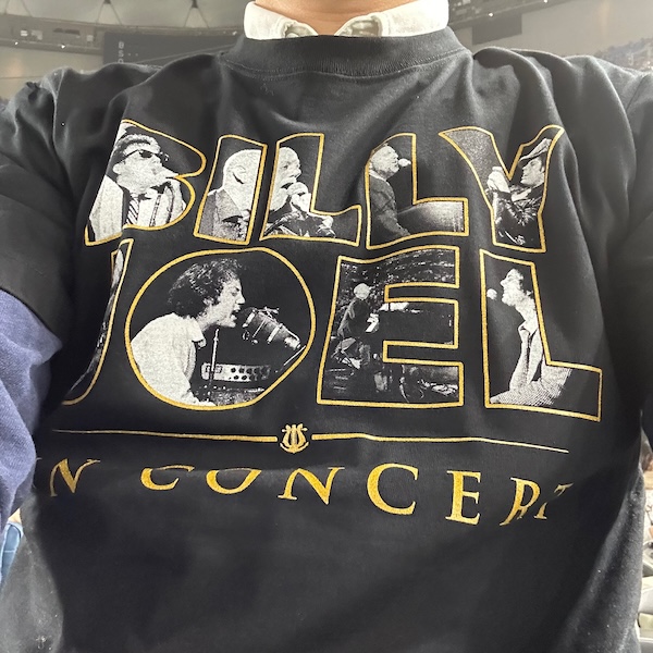 コンサートのTシャツ