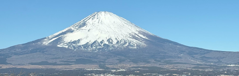 御殿場から見た富士山