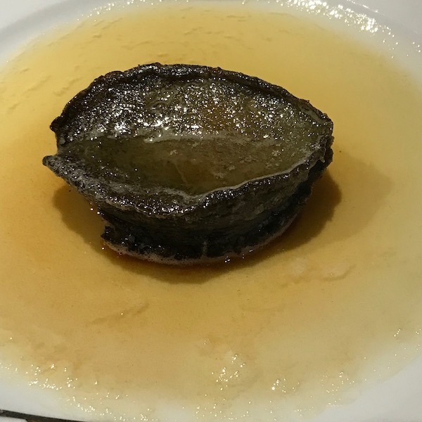 鮑のステーキ