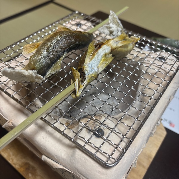 鮎の塩焼き