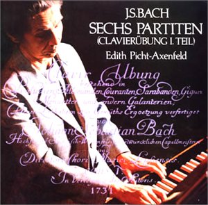 バッハ、パルティータ全曲集
