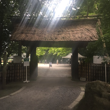 泰山荘 表門