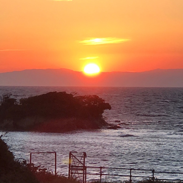 逗子 長者ヶ崎 夕照