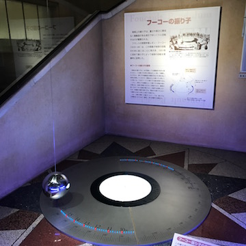 国立科学博物館 フーコーの振り子
