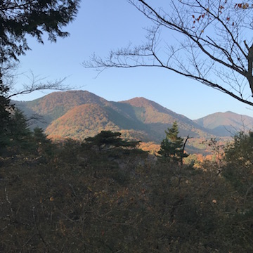 桐生から北を見る