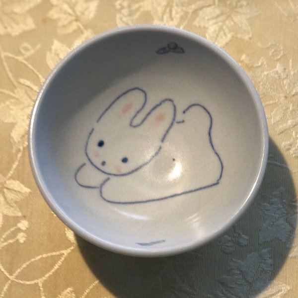 かわいい飯碗。息子のお下がり。