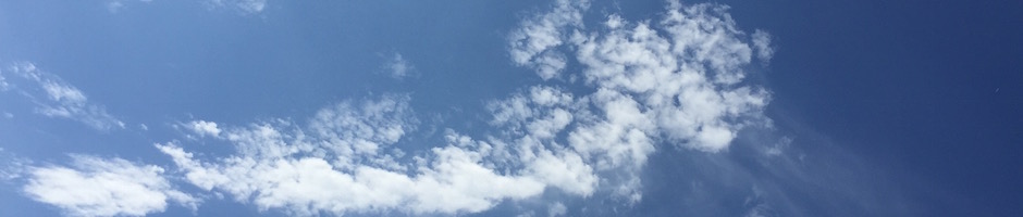 青空と雲
