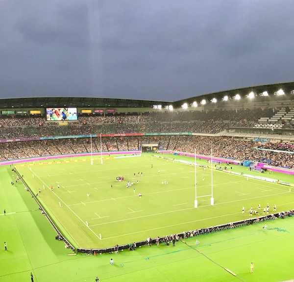 ラグビー競技場