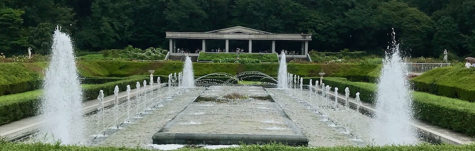 神代植物公園の噴水