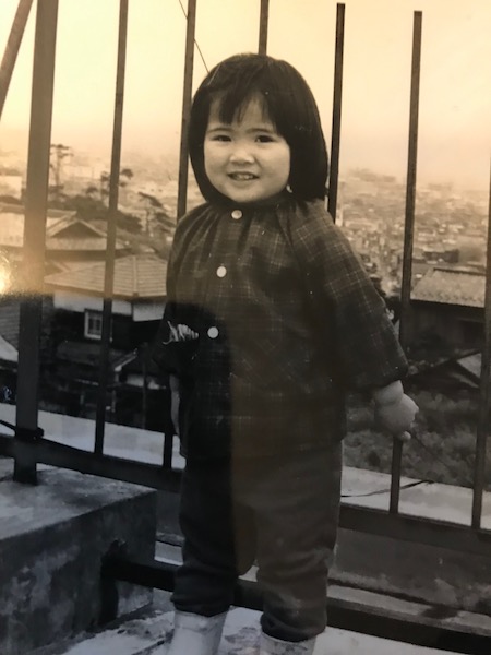 敦子、3歳