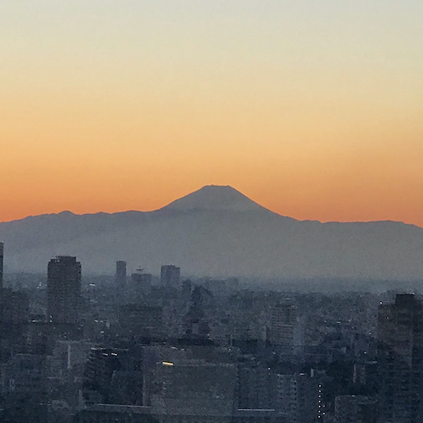 富士夕景