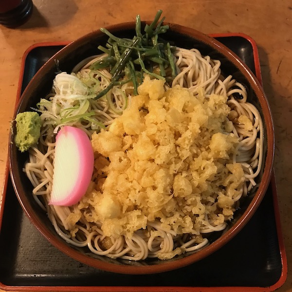 冷やしたぬきそば