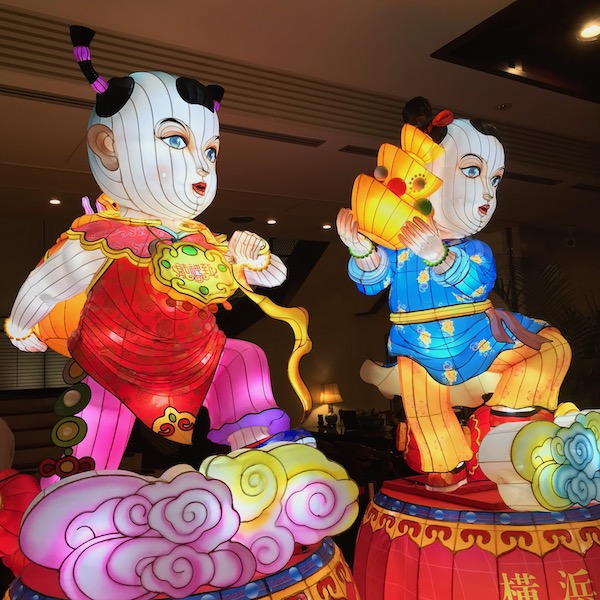 中国人形の飾り