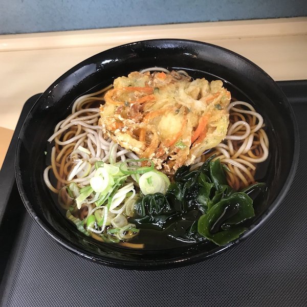 かき揚げそば