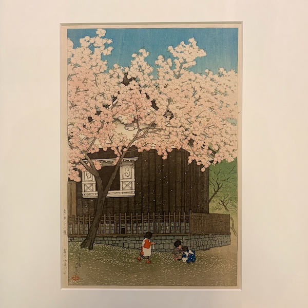 東京十二題　春のあたご山