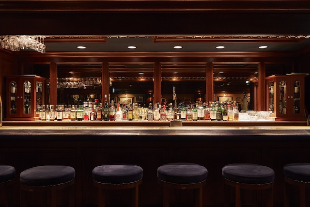 ライブラリー・バーのカウンター