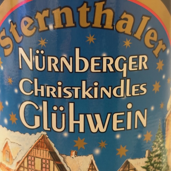 ホットワインのラベル