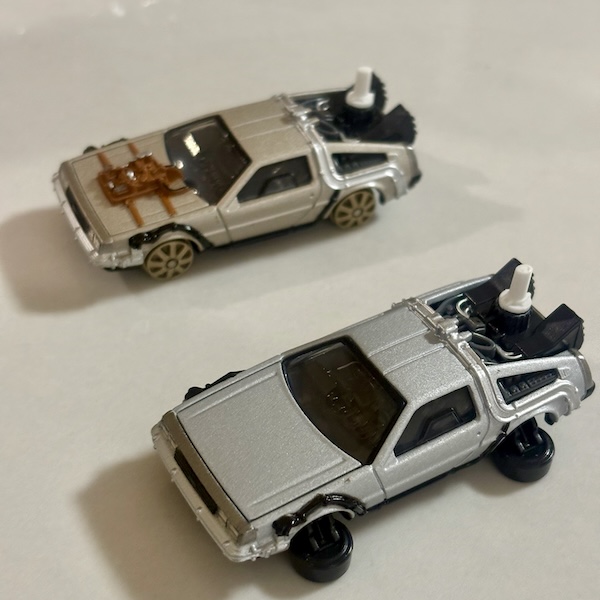 BTTFのデロリアン