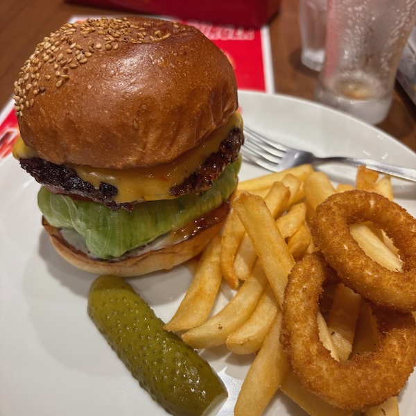 スイートチリチーズバーガー