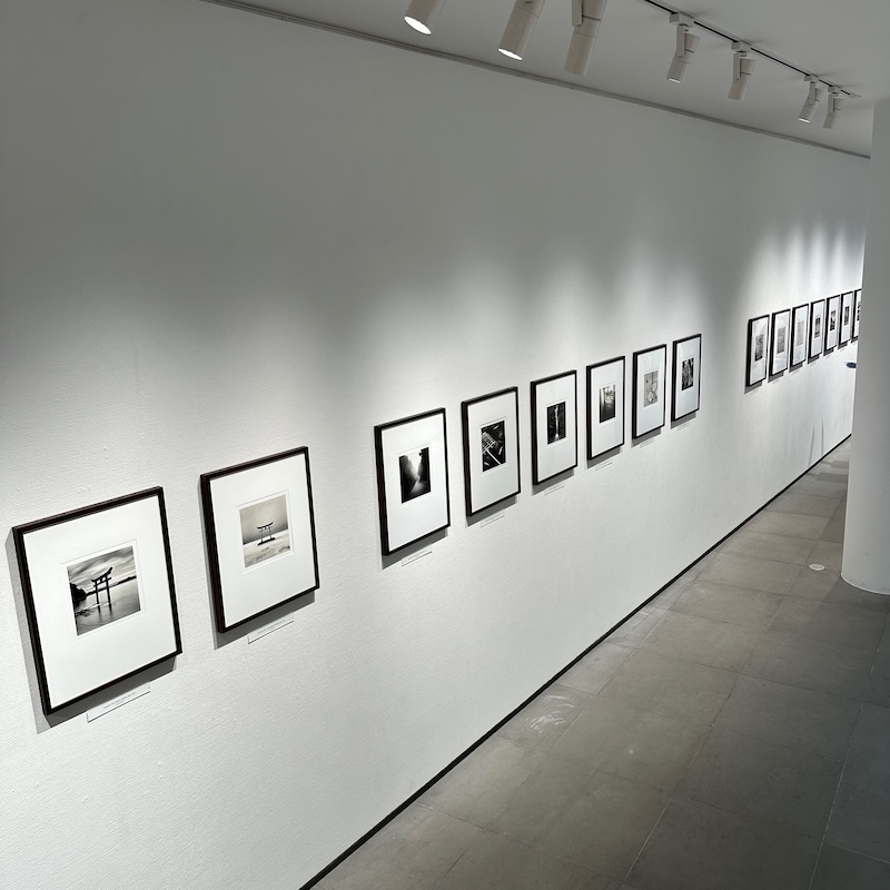 写真が展示されているギャラリー