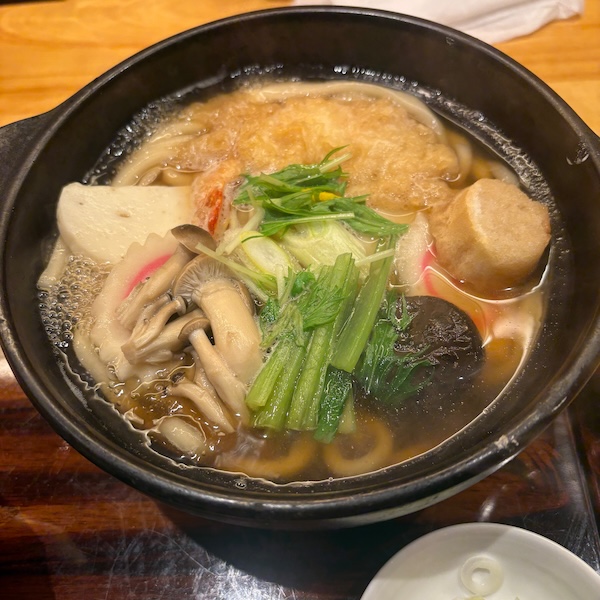 鍋焼きうどん