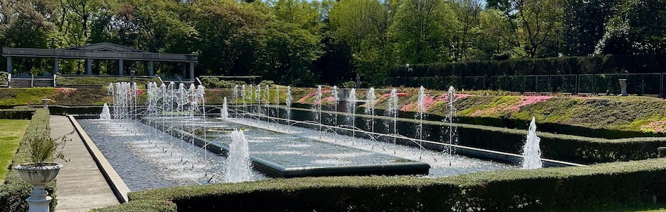 神代植物公園の噴水