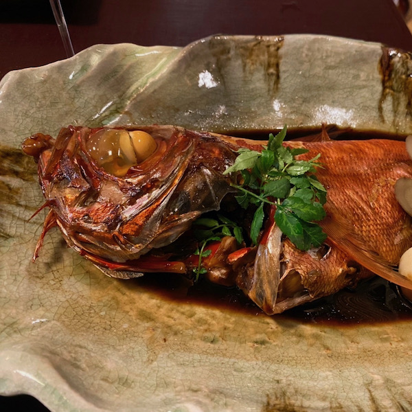 金目鯛の煮付け